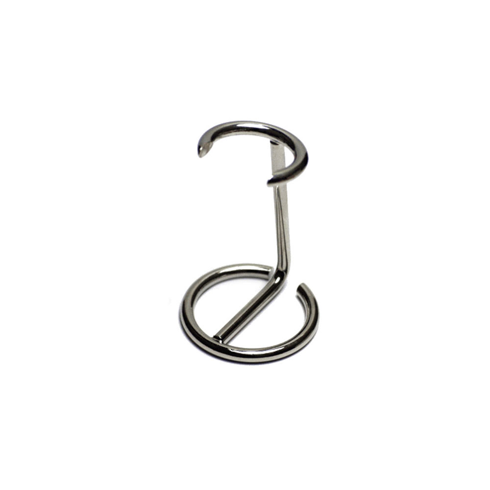 Taylor - Nickel shaving brush stand