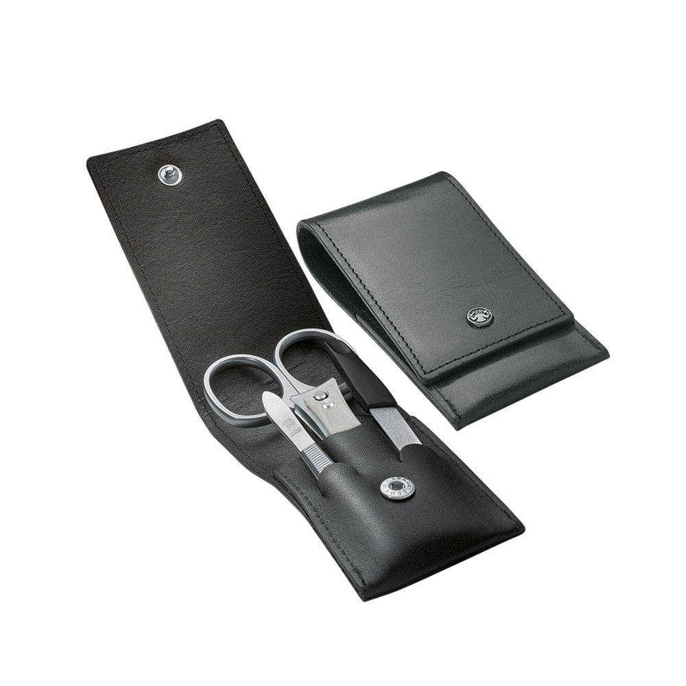 Dovo - Manicure set 4 pieces - Black