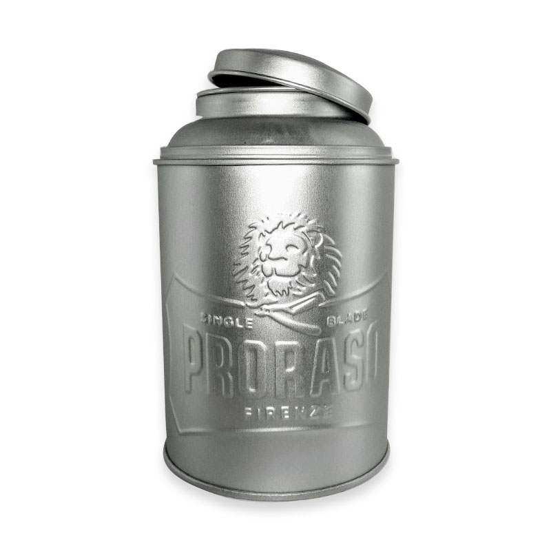 Proraso - Boite en métal pour talc
