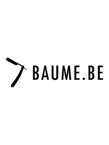 Baume.be - Paardenhaar scheerkwast - Zwart