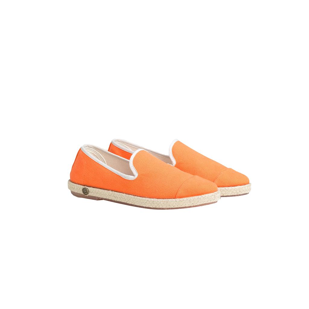 Angarde - Oranje katoenen espadrille - 40